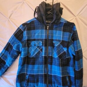 Blue Plaid Jacket